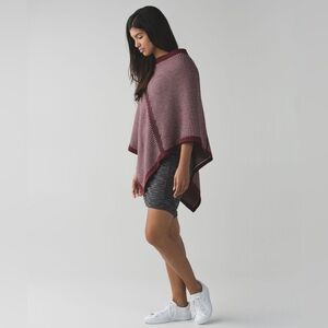 EUC Lululemon On the Go Scarf | Butter Pink/Bordeaux Drama/Wine Berry | One Size